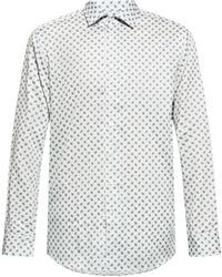 Etro - Cotton Shirt With Paisley Print - Lyst