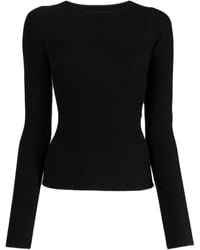 Baserange - Crew-Neck Cotton Sweatshirt - Lyst
