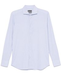 Dell'Oglio - Chemise À Imprimé Géométrique - Lyst
