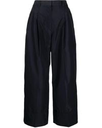3.1 Phillip Lim - Pleat-Detailing Cropped Trousers - Lyst