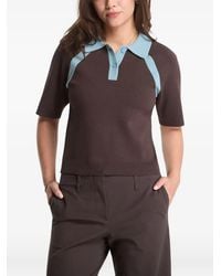 Samsøe & Samsøe - Raglan-Sleeve Polo Shirt - Lyst