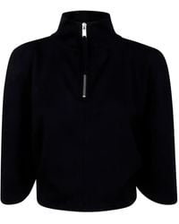Thom Krom - High-Neck Zip-Front Top - Lyst