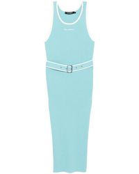 Karl Lagerfeld - Jurk Met Geborduurd Logo - Lyst