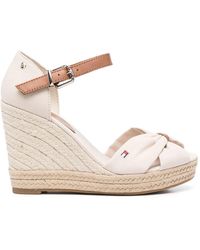 Tommy Hilfiger Wedge sandals for Women | Online Sale up to 53% off | Lyst
