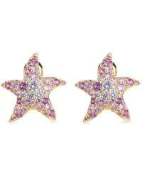 Eshvi - Dawn Starfish Earrings - Lyst