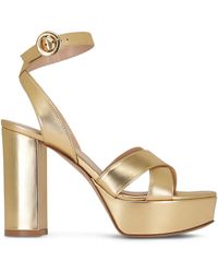 Gianvito Rossi - Sabrina Mekong Cross-Over Platform Sandals - Lyst
