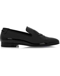 Philipp Plein - Patent Leather Loafers Skull&Bones - Lyst