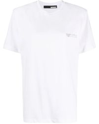 ROTATE BIRGER CHRISTENSEN - T-Shirt En Coton Biologique À Logo Imprimé - Lyst