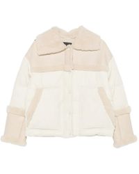 Rudsak - Shirley Shearling-Trim Padded Jacket - Lyst