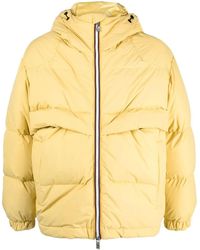 K-Way - Padded Zip Up Coat - Lyst