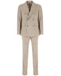 Tagliatore - Costume À Blazer À Boutonnière Croisée - Lyst