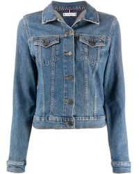 tommy hilfiger denim coat