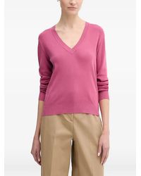 Benetton - Pull À Col V - Lyst
