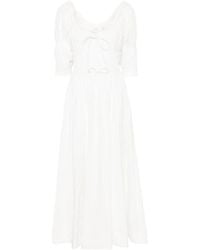 Doen - Vestido midi Ischia - Lyst