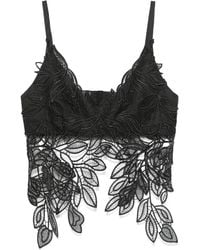 Alberta Ferretti - Top aus Guipure-Spitze - Lyst