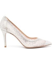 Gianvito Rossi - Praline Nude 85Mm Pumps For - Lyst