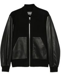 Mackage - Tripp Leather-Panelled Bomber Jacket - Lyst