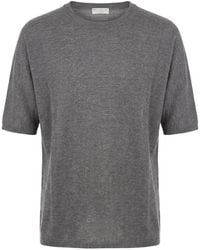 Brunello Cucinelli - Crew-Neck Cashmere T-Shirt - Lyst