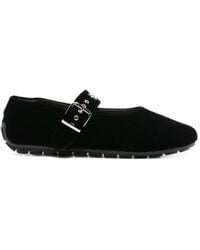 Simone Rocha - Embellished-Strap Ballet Flats - Lyst
