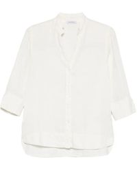 ROSSO35 - Buttoned Three-Quarter-Sleeve Shirt - Lyst