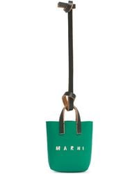 Marni - Micro Tote Bag Charm - Lyst