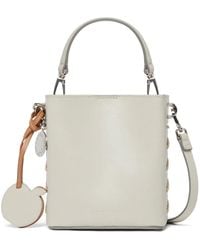 Stella McCartney - Frayme Faux-Leather Bucket Bag - Lyst