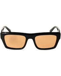 Off-White c/o Virgil Abloh - Flint Rectangle-Frame Sunglasses - Lyst