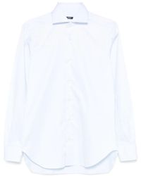 Barba Napoli - Katoenen Overhemd Met Lange Mouwen - Lyst