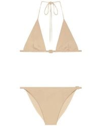 Courreges - Buckle-Detail Bikini - Lyst