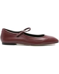 Aeyde - Flache Pumps Mit Schnalle - Lyst