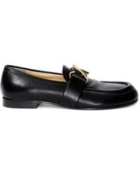 Proenza Schouler - モノグラム レザーローファー - Lyst