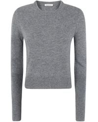 By Malene Birger - Hannah Round-Neck Wool Sweater - Lyst