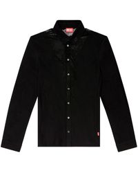 DIESEL - Camicia S-Sun-Plain - Lyst