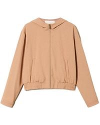Twinset - Macramé Lace Bomber Jacket - Lyst
