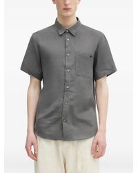 A.P.C. - Camicia A Maniche Corte Con Taschino - Lyst
