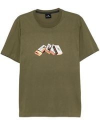 Paul Smith - Graphic-Printed T-Shirt - Lyst