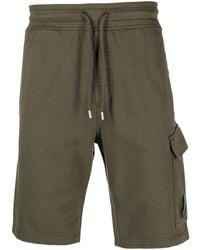 C.P. Company - Drawstring Cotton Shorts - Lyst