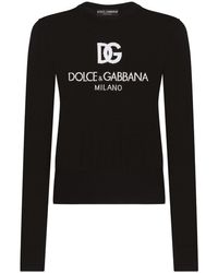 Dolce & Gabbana - Dg Milano Top Met Lange Mouwen - Lyst