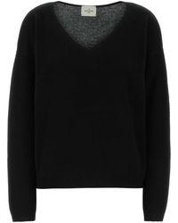 LeKasha - Tiber Trui Met V-Hals - Lyst
