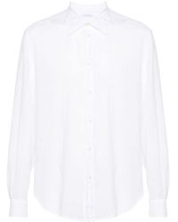 Malo - Button-up Linen Shirt - Lyst