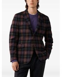 Hackett - Blazer Rena Droit À Carreaux - Lyst