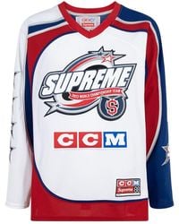 Supreme - X Ccm All Stars Hockey Jersey T-shirt - Lyst