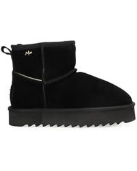 Mexx - Logo-Plaque Platform Boots - Lyst