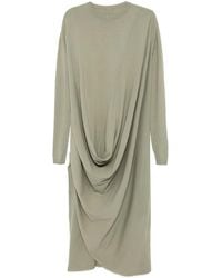 Rick Owens - ドレープ ニットドレス - Lyst