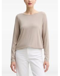 Marc O' Polo - Boat-Neck Long-Sleeve Top - Lyst