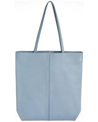 Jil Sander - Linea Centre-Piping Leather Tote Bag - Lyst