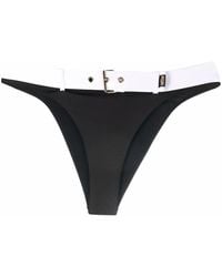 Moschino - Two-Tone Buckle Briefs - Lyst