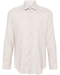 Eleventy - Camisa con textura flameada - Lyst