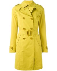 Herno Trench classique - Jaune