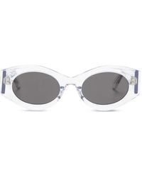 Alaïa - Oval-Frame Sunglasses - Lyst
